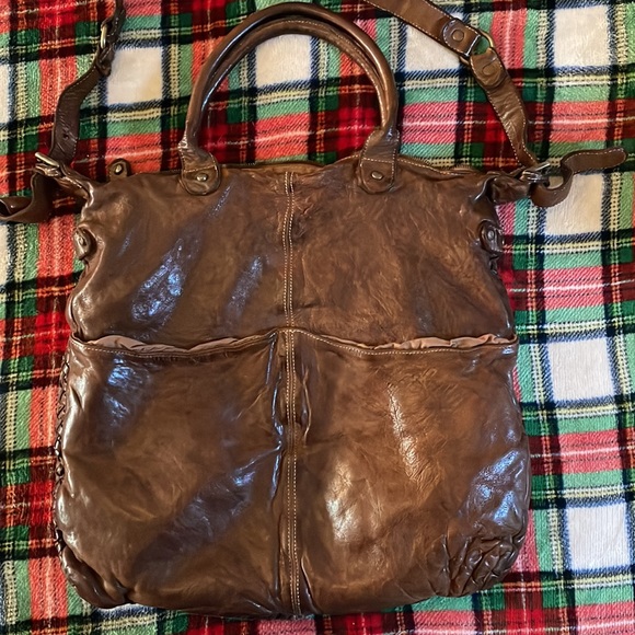 Langellotti- Brown Tote - Picture 3 of 8